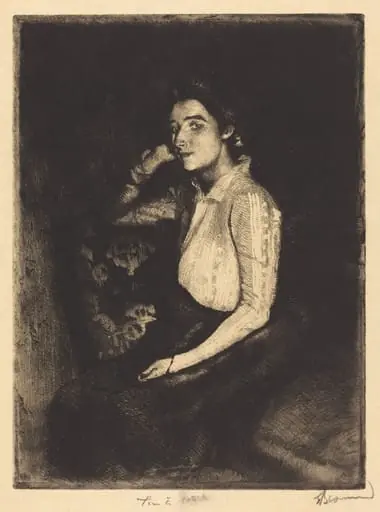 La Biarrote, by Paul-Albert Besnard