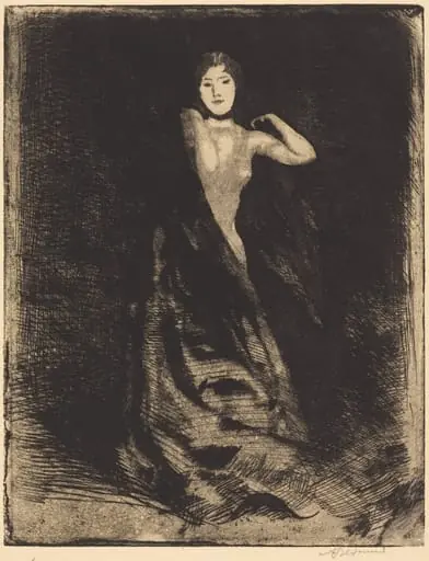 La Femme (frontispiece), by Paul-Albert Besnard