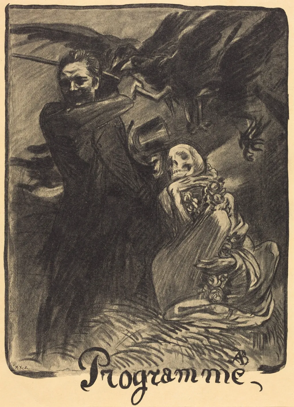 Les Honnêtes femmes; Conférence, Poésies inédites d'Henry Becque; La Parisienne, by Paul-Albert Besnard, 1904