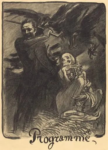 Les Honnêtes femmes; Conférence, Poésies inédites d'Henry Becque; La Parisienne, by Paul-Albert Besnard