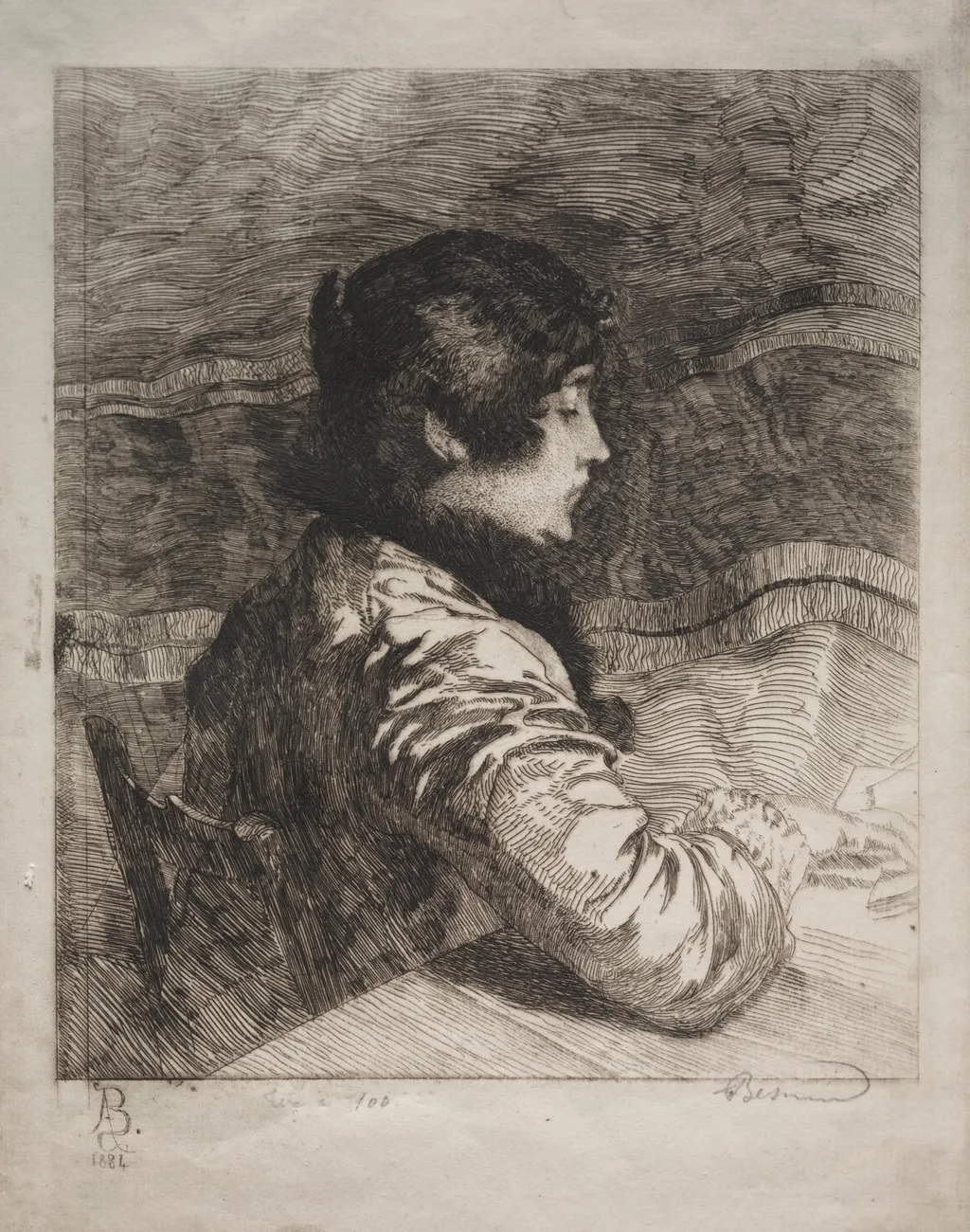 Madame Besnard, by Paul-Albert Besnard, 1884