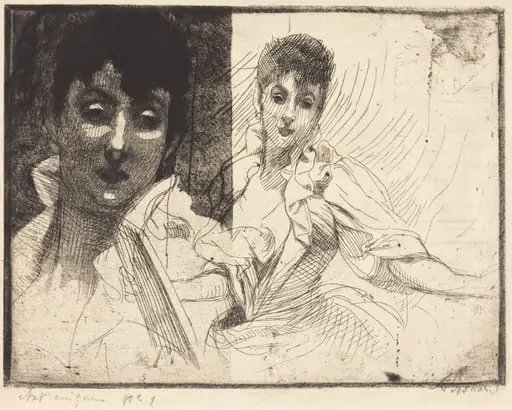 Madeleine Lemaire, by Paul-Albert Besnard