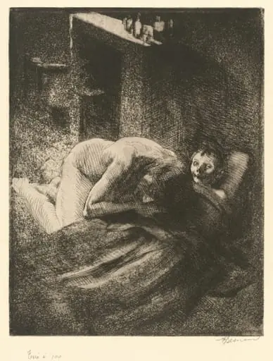 Misery (La Misère), by Paul-Albert Besnard