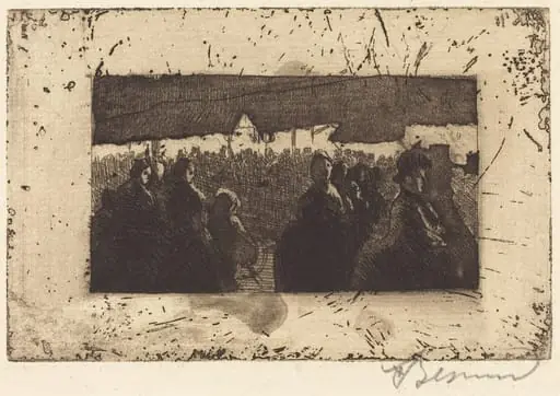 Neuilly Fair (La Foire de Neuilly), by Paul-Albert Besnard