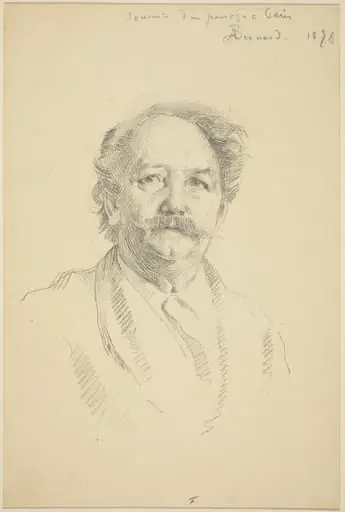 Portrait of a Man (Souvenir d'un Passage à Paris), by Paul-Albert Besnard