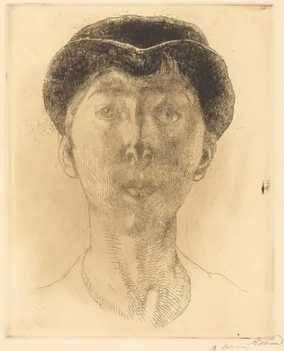 Queen Elisabeth of Belgium (La Reine Élisabeth de Belgique), by Paul-Albert Besnard
