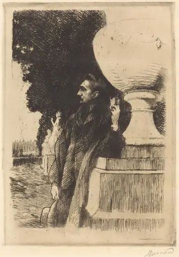 Robert de Montesquiou, by Paul-Albert Besnard