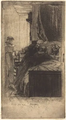 Sickness (La Maladie), by Paul-Albert Besnard