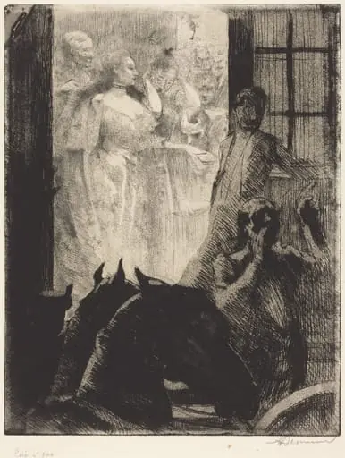 Social Triumph (Le Triomphe mondain), by Paul-Albert Besnard