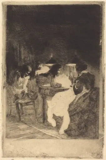 The Childhood of Pierre Clémenceau (L'Enfance de Pierre Clémenceau), by Paul-Albert Besnard