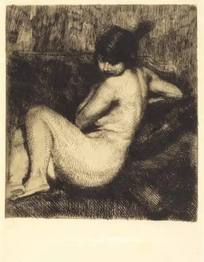 The Feathered Turban (Le turban à aigrette), by Paul-Albert Besnard