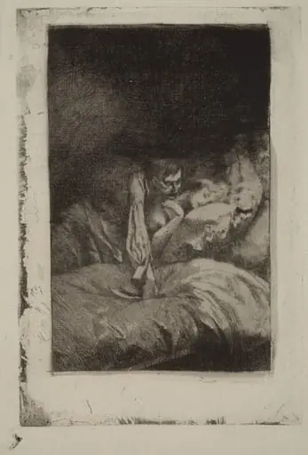 The Murder (Le Meurtre), by Paul-Albert Besnard