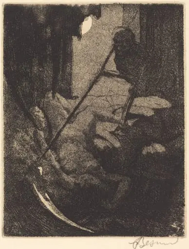 The Mystery (Le mystère), by Paul-Albert Besnard