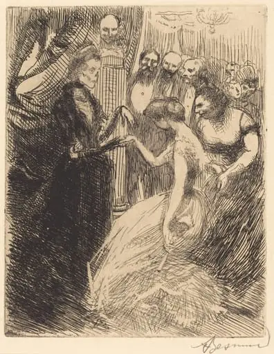 The Presentation (La présentation), by Paul-Albert Besnard