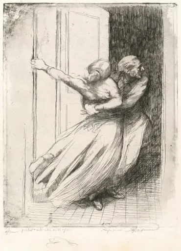 The Rape (Le Viol), by Paul-Albert Besnard