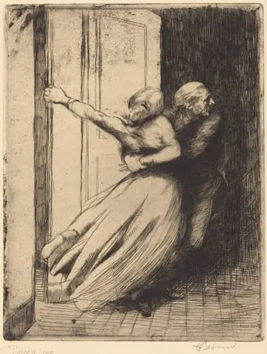 The Rape (Le Viol), by Paul-Albert Besnard