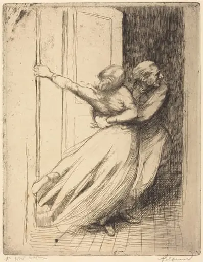 The Rape (Le Viol), by Paul-Albert Besnard