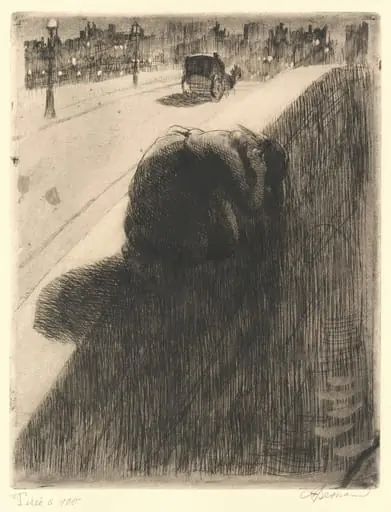 The Suicide (Le Suicide), by Paul-Albert Besnard
