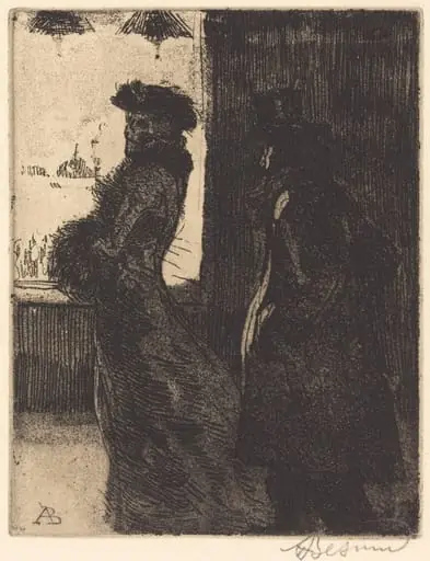 The Unknown Woman (L'inconnue), by Paul-Albert Besnard