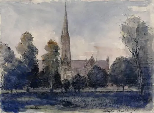 Salisbury Close, by Paul Ayshford Methuen