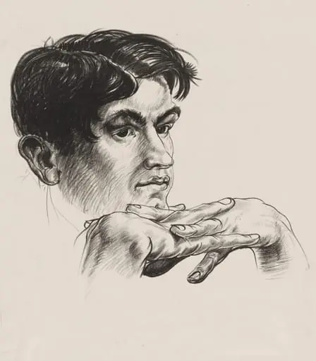 Man's Head, by Paul B. Travis