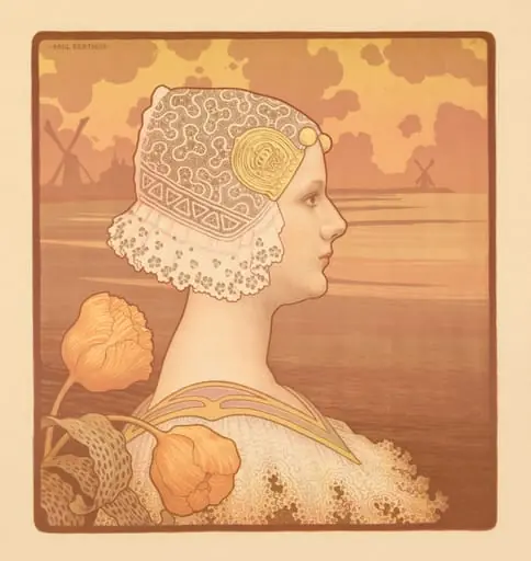 Her Most Gracious Majesty Queen Wilhelmina (Sa Très Gracieuse Majesté La Reine Wilhelmine), by Paul Berthon