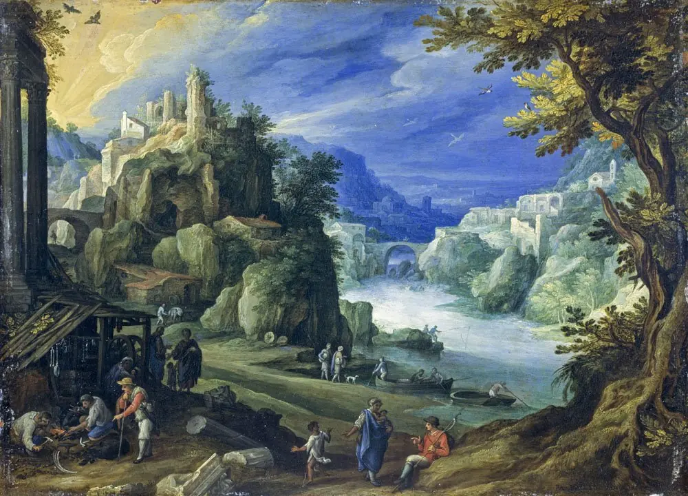 Fantastic Landscape, by Paul Bril