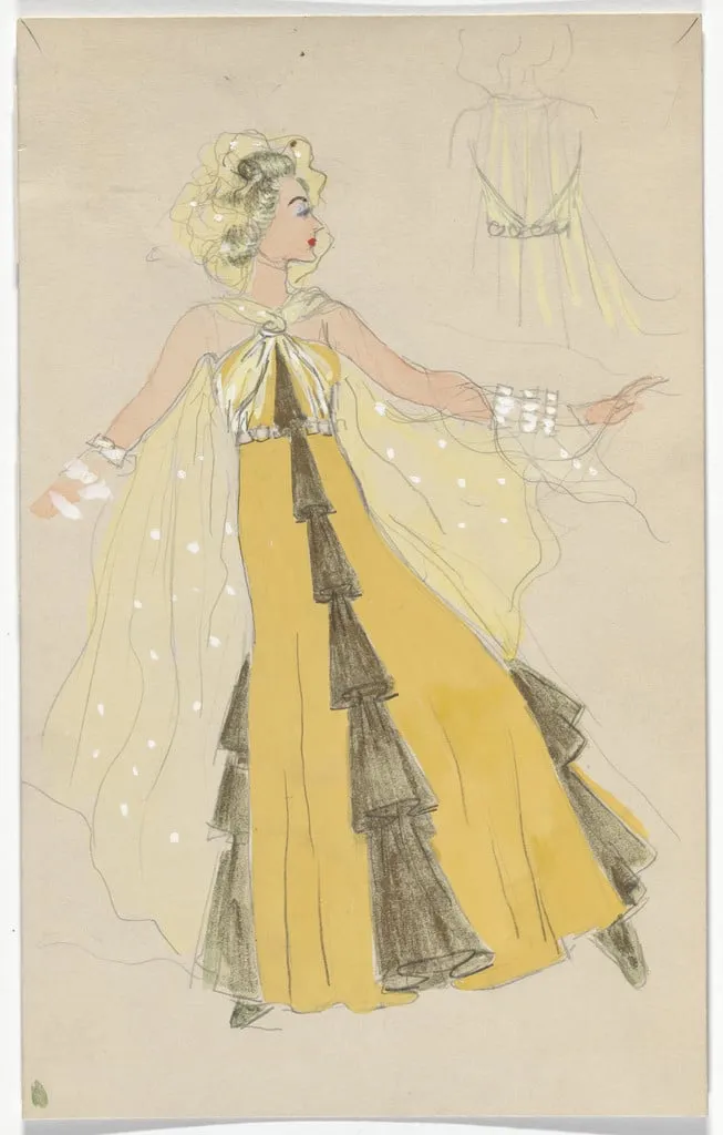 Untitled, by Paul Cadmus, gouache, 1937