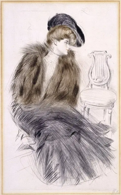 Woman Seated, by Paul César Helleu