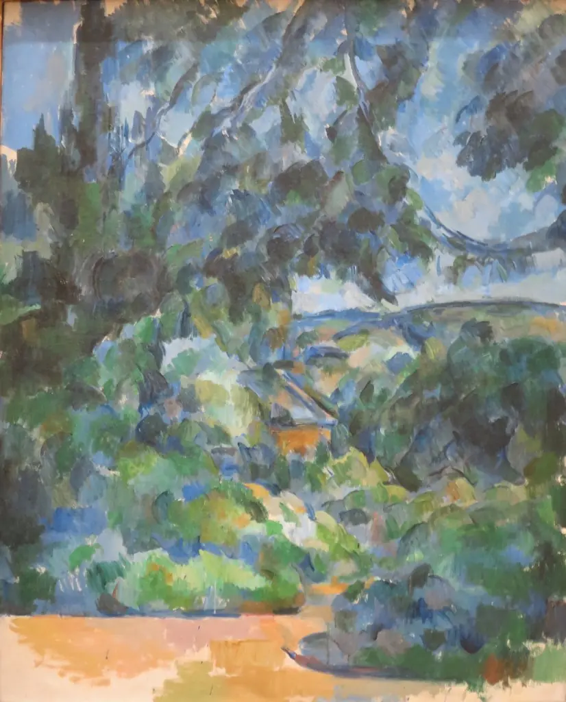 Blue Landscape, by Paul Cezanne