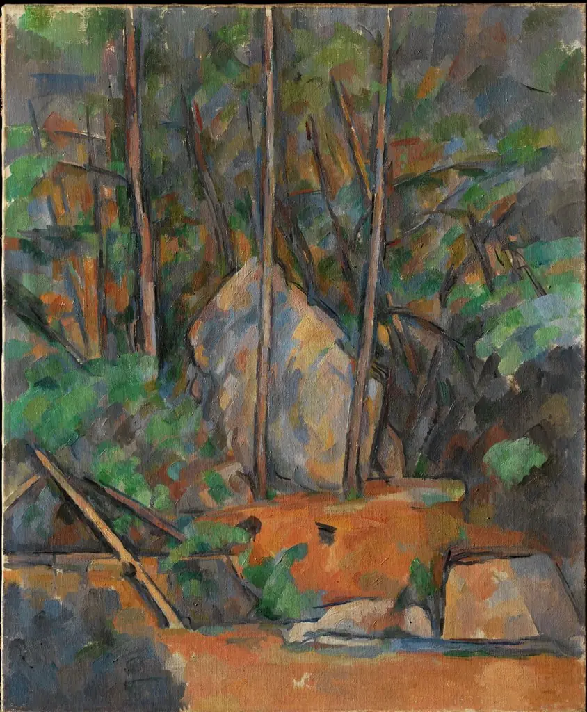 Cistern in the Park of Château Noir, by Paul Cezanne