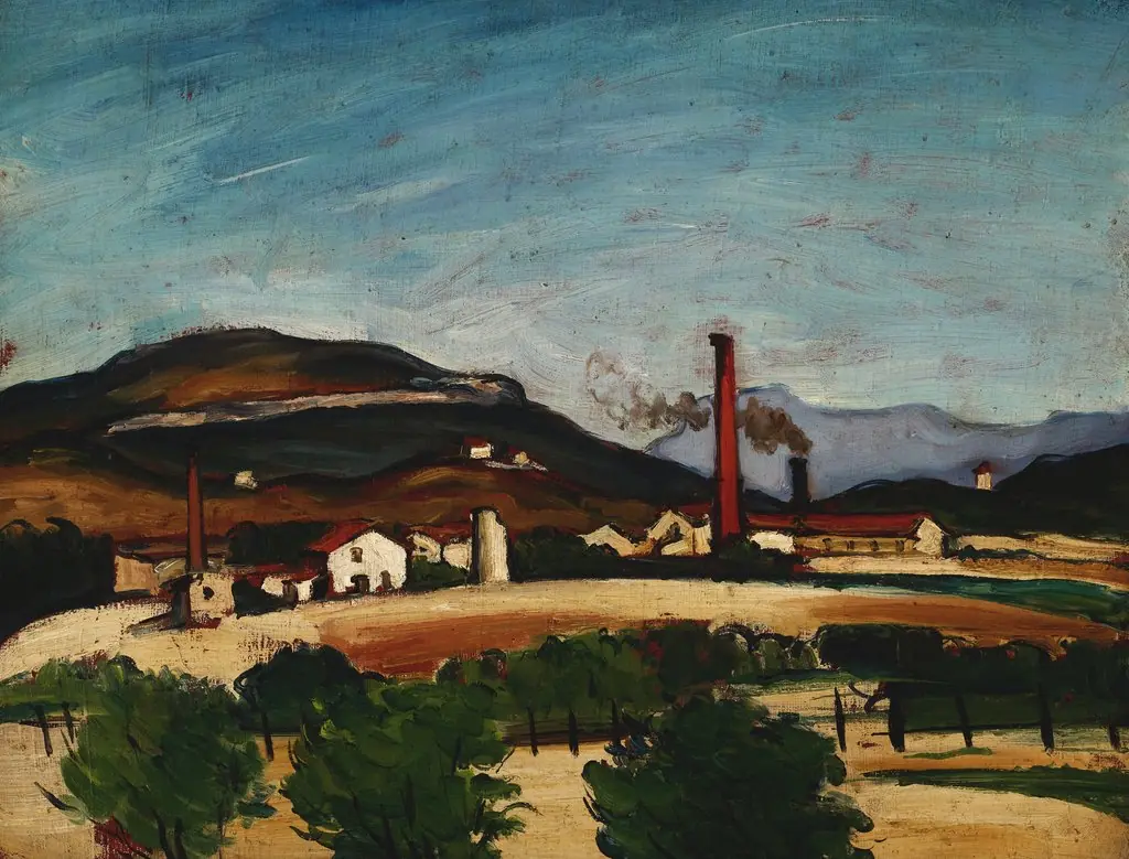 Factories near Mont de Cengle