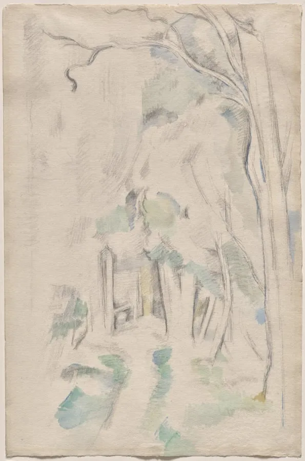 Footpath in the Woods, by Paul Cezanne, 1883