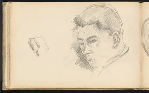 Head of a Boy, by Paul Cezanne