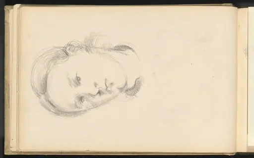 Head of a Young Woman, by Paul Cezanne