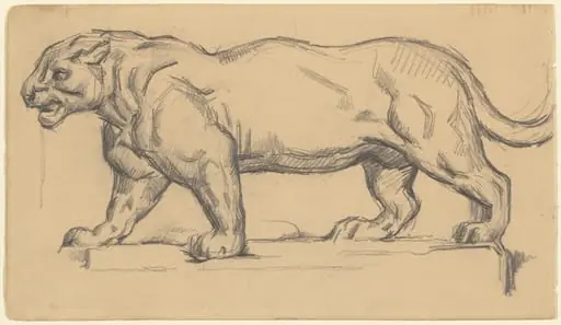 Jaguar, by Paul Cezanne