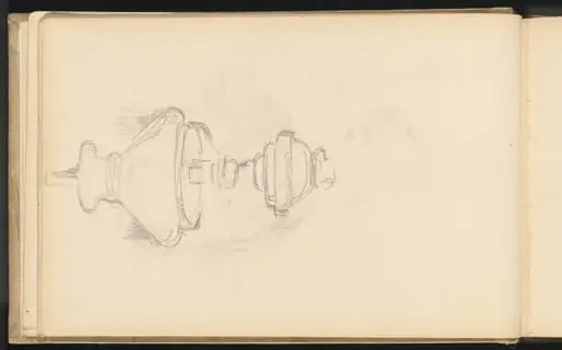 Kerosene Lamp, by Paul Cezanne