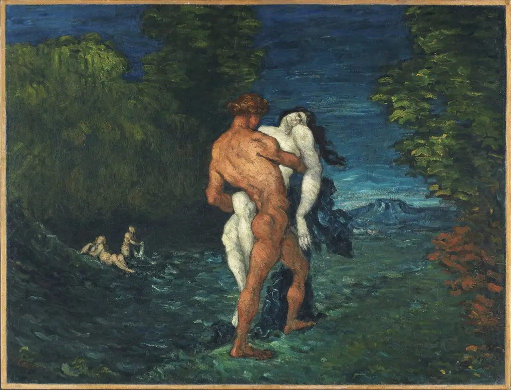 L'Enlèvement (The Abduction), by Paul Cezanne