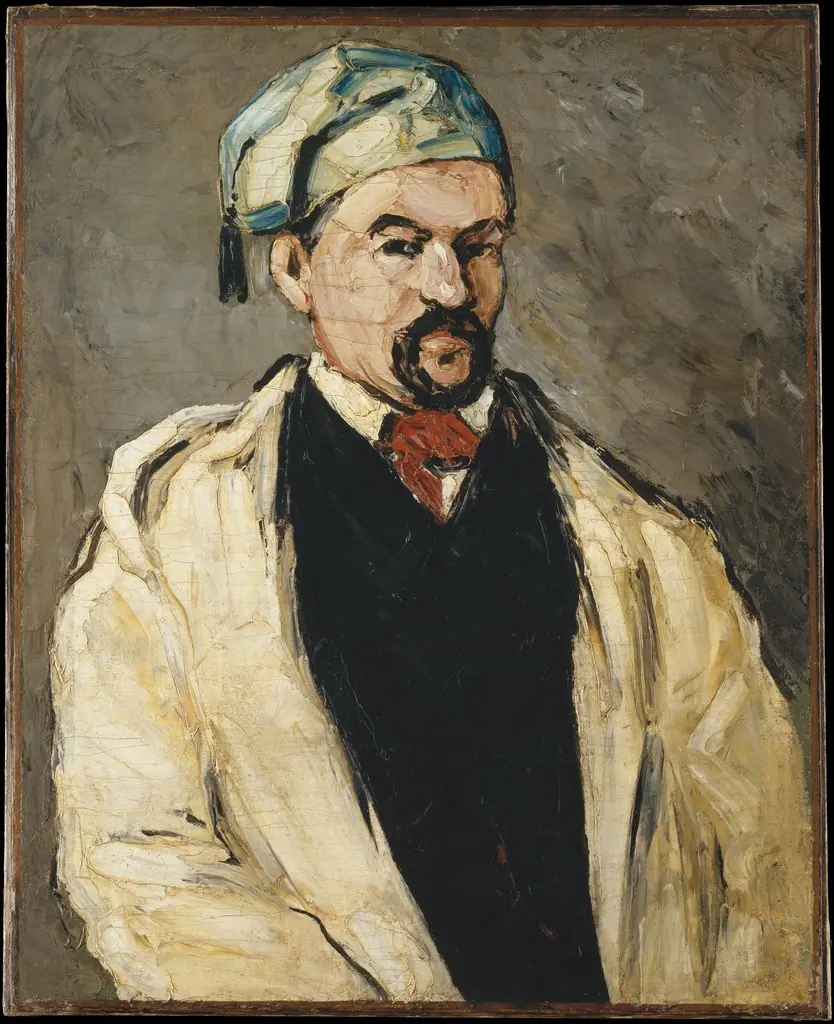 L'Homme au bonnet de coton (Antoine Dominique Sauveur Aubert, the Artist's Uncle), by Paul Cezanne