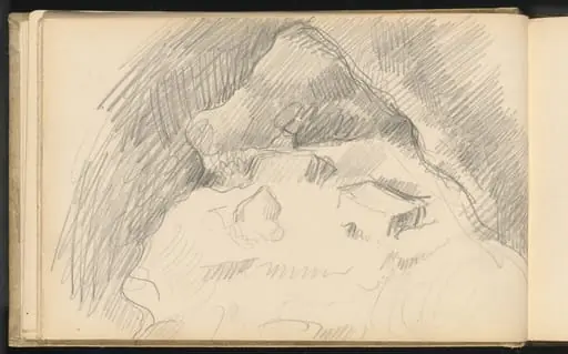 Landscape Seen from the Inside of a Cave, by Paul Cezanne