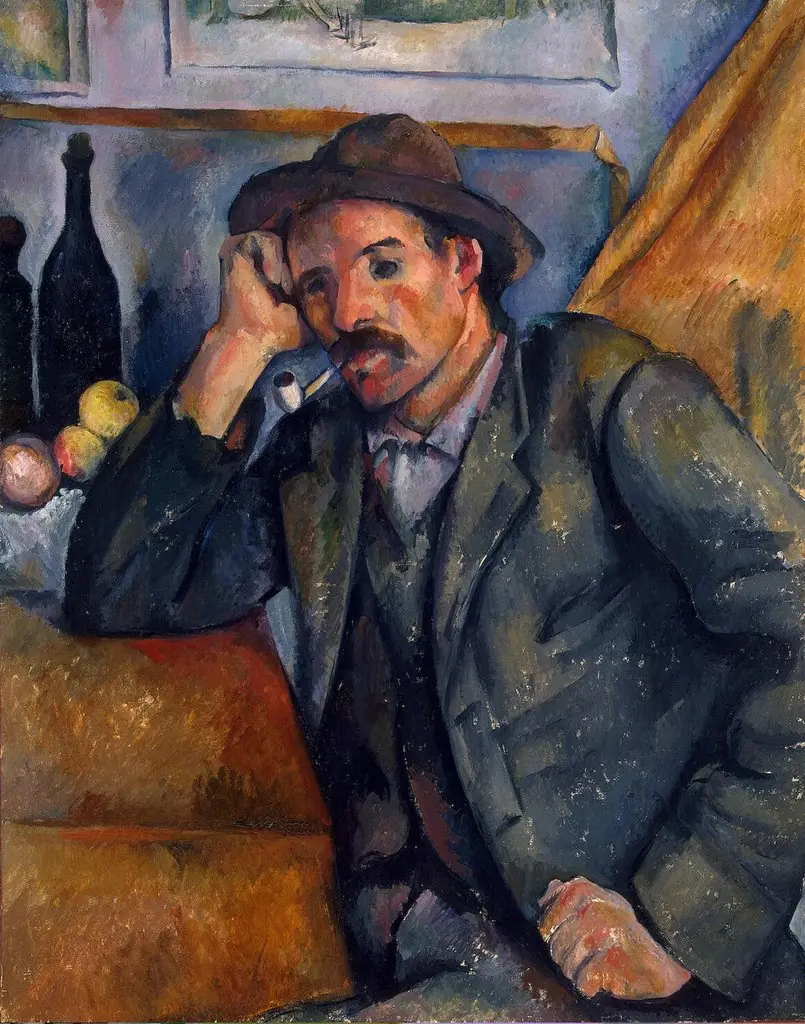 Le Fumeur de pipe (The Smoker), by Paul Cezanne