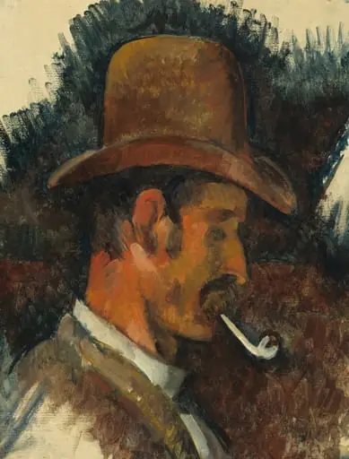 Man with Pipe, by Paul Cezanne