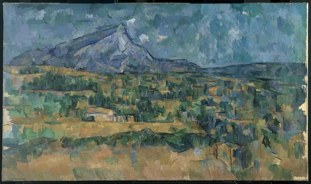 Mont Sainte-Victoire, by Paul Cezanne