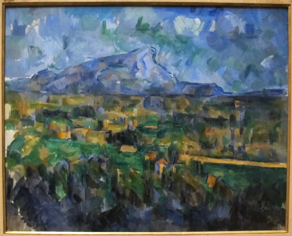 Mont Sainte-Victoire, by Paul Cezanne