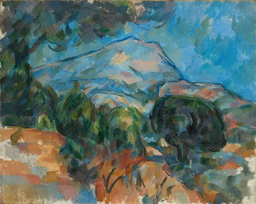 Mount Sainte-Victoire, by Paul Cezanne