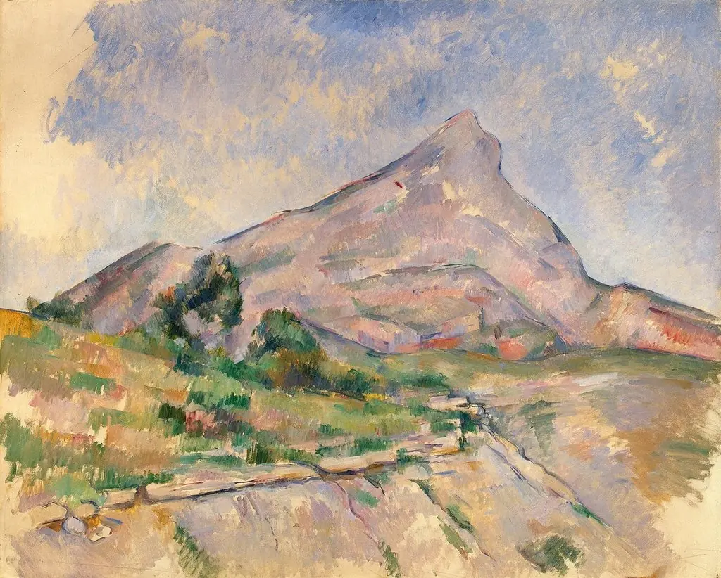 Mount Sainte-Victoire, by Paul Cezanne