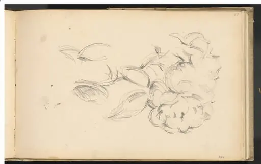 Peonies, by Paul Cezanne