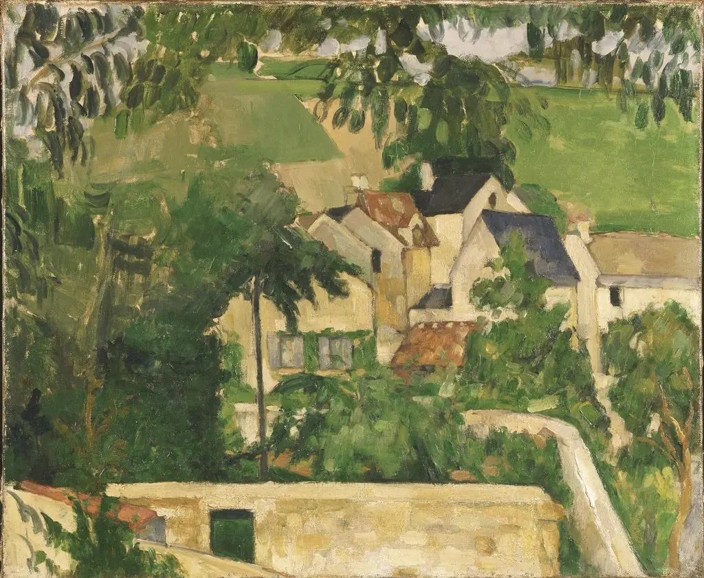 Quartier Four, Auvers-sur-Oise (Landscape, Auvers), by Paul Cezanne