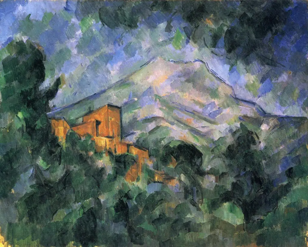 Sainte-Victoire mefta, by Paul Cezanne