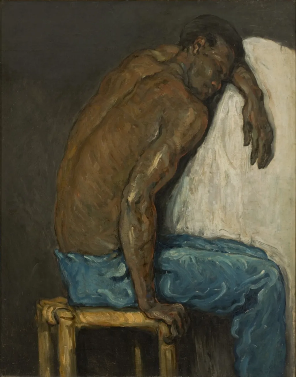 Scipio the Negro, by Paul Cezanne, oil, 1867